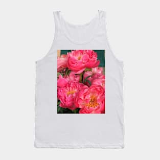 Bunch of Peonies Tank Top